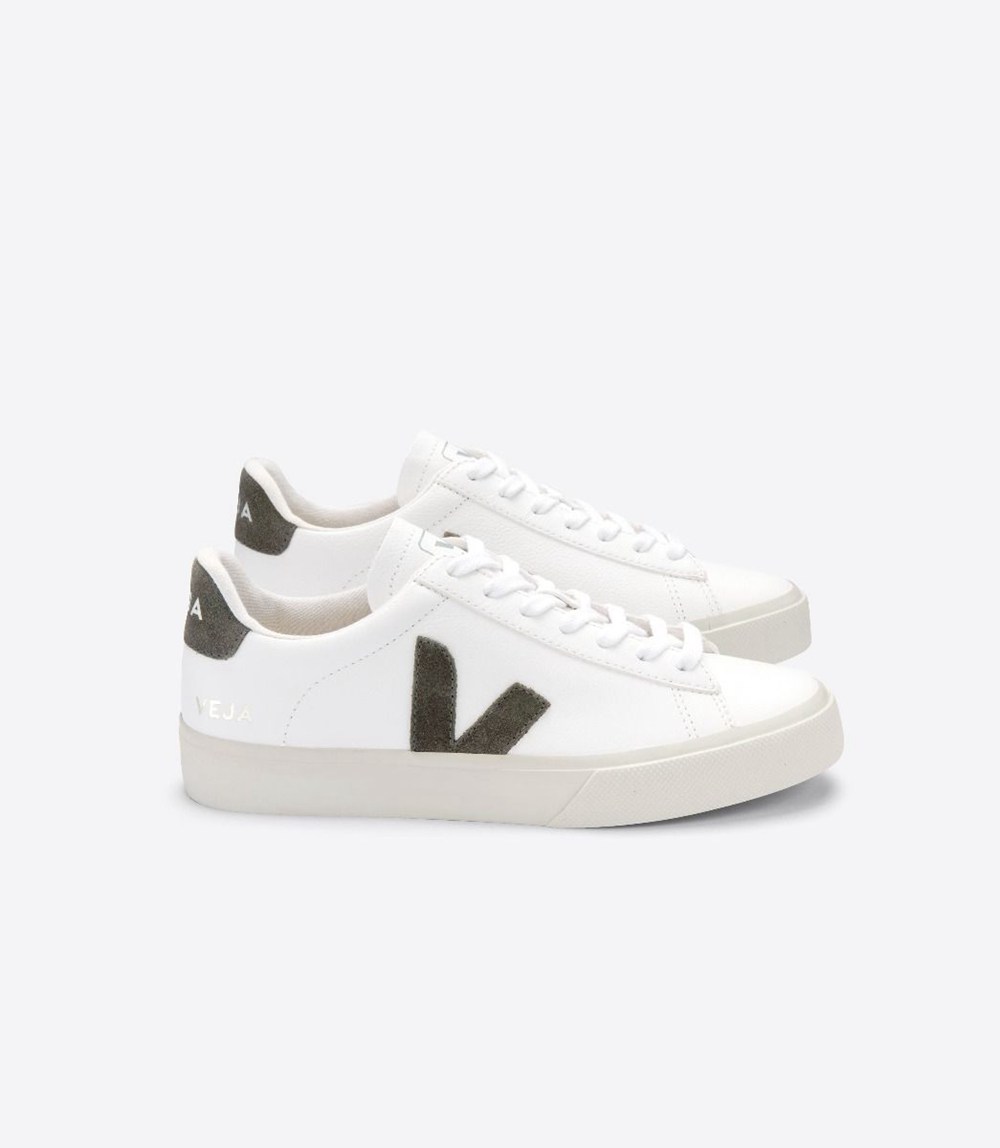 Veja Trainers Mens White - Campo Chromefree - ZCUS-12463